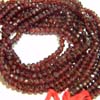 This listing is for the 5 strands of Red Garnet Micro Faceted Roundell in size of 4.5 - 5 mm approx,,Length: 14 inch